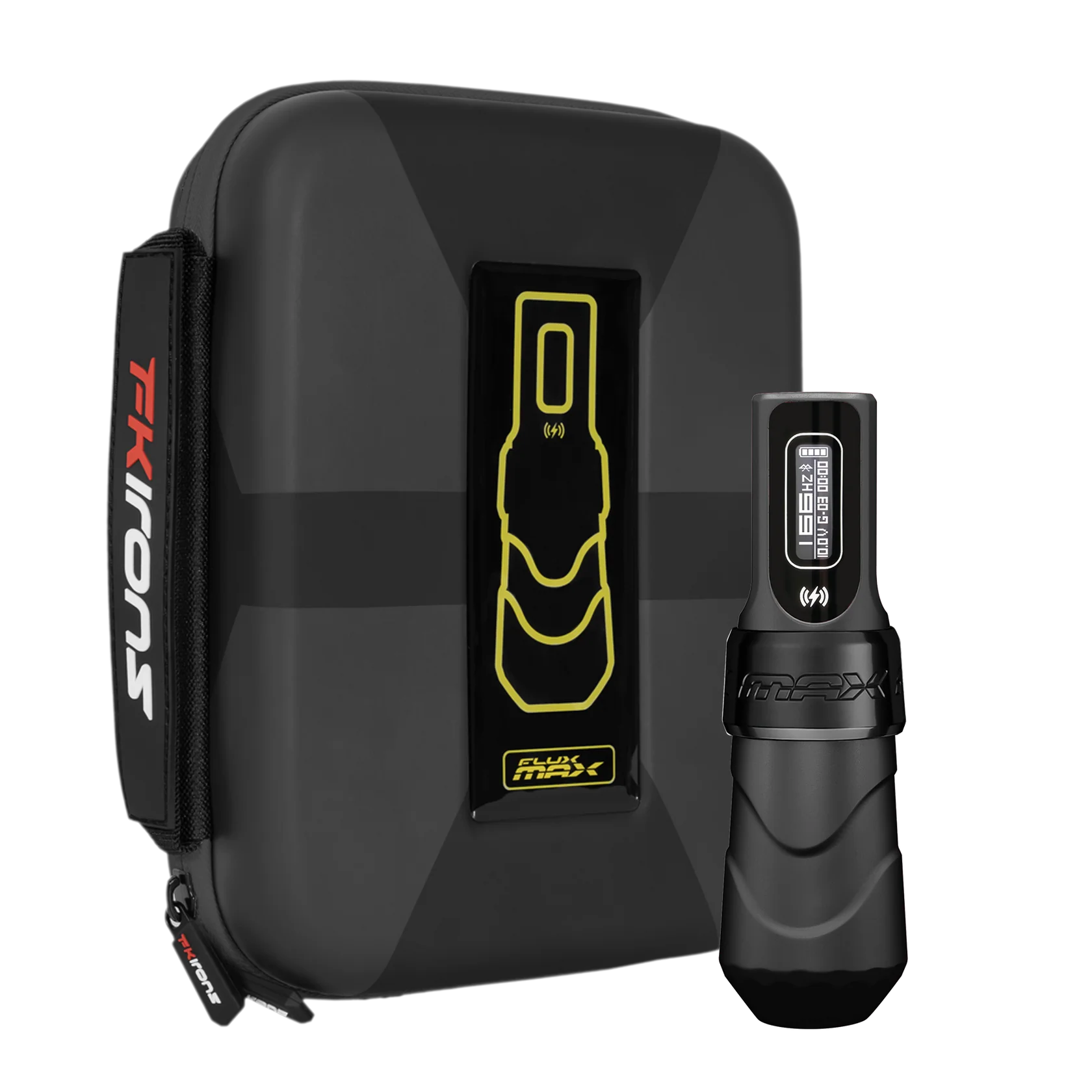 FK Irons Flux Max Tattoo Machine with 1 PowerBolt 2.0