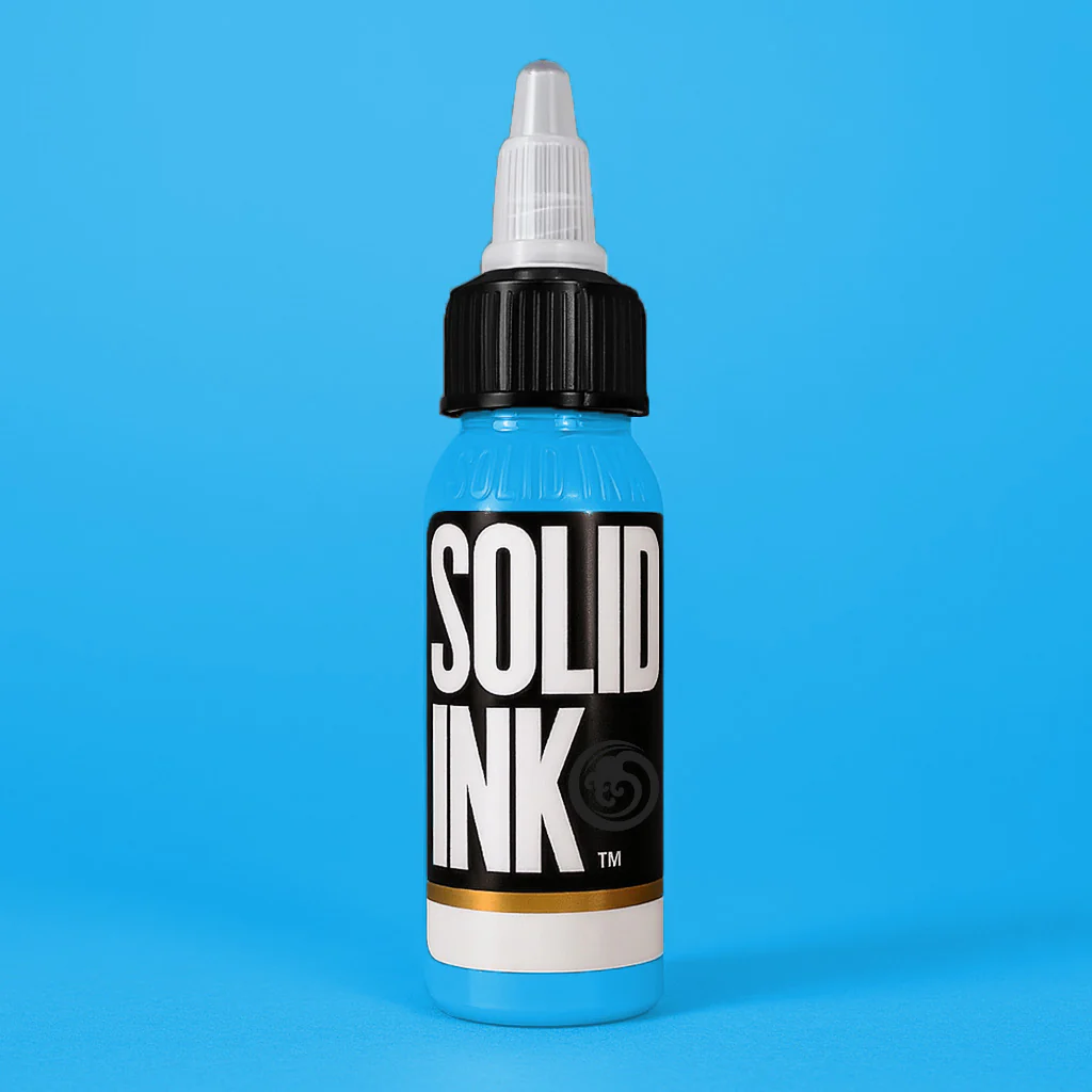 Solid Ink Baby Blue Tattoo Ink