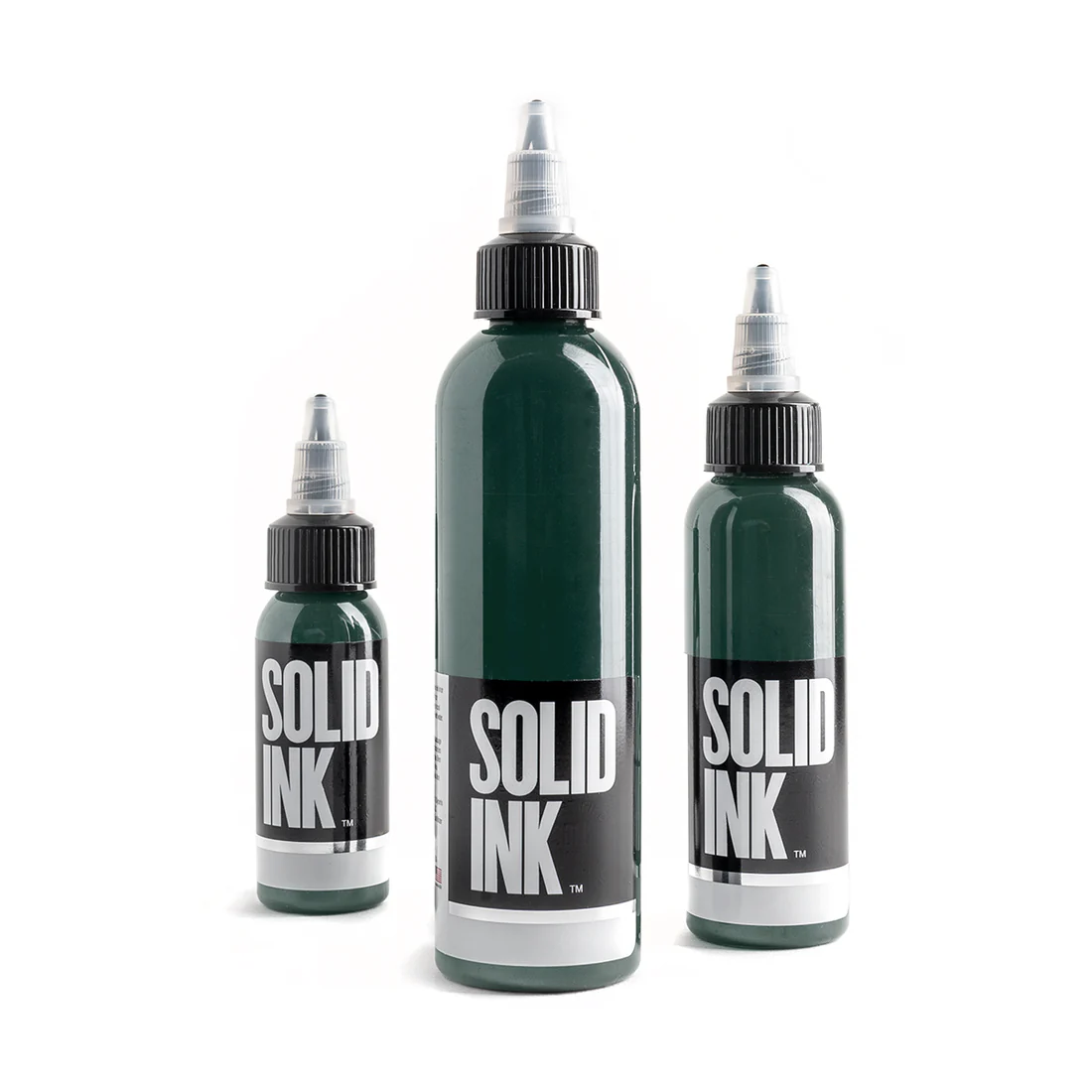 Solid Ink Dark Green Tattoo Ink