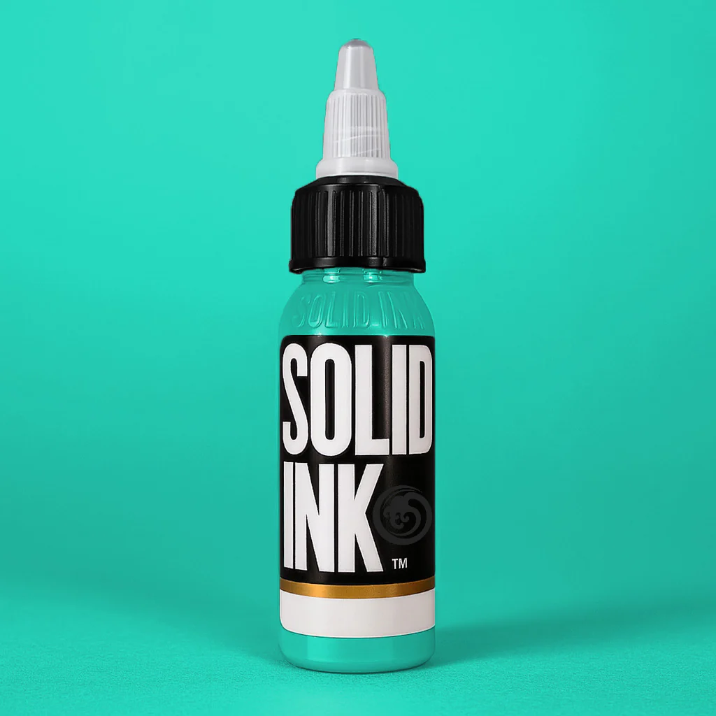 Solid Ink Teal Tattoo Ink