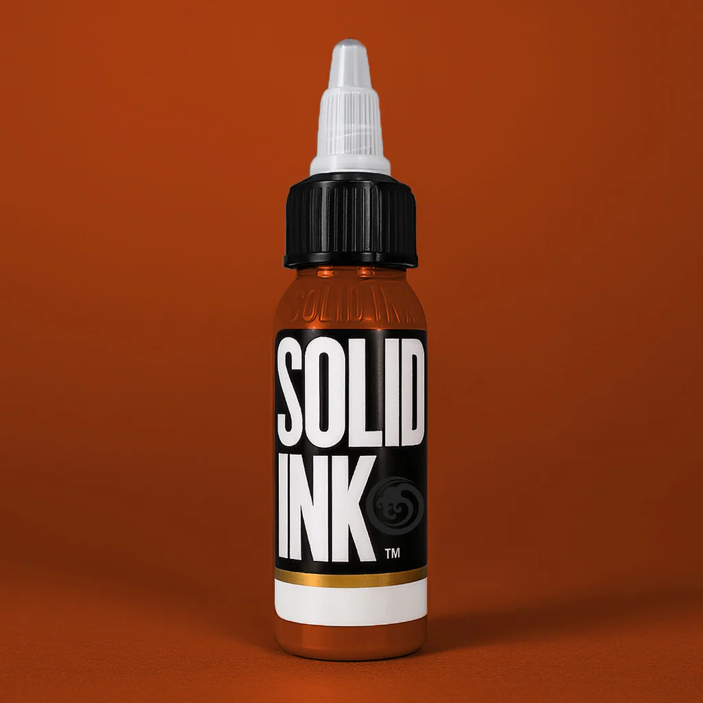 Solid Ink Burnt Orange Tattoo Ink