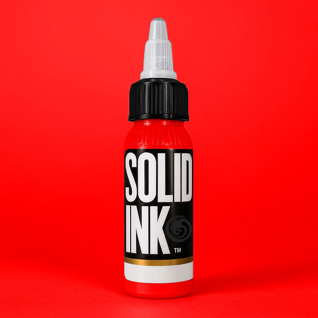 Solid Ink Red Tattoo Ink