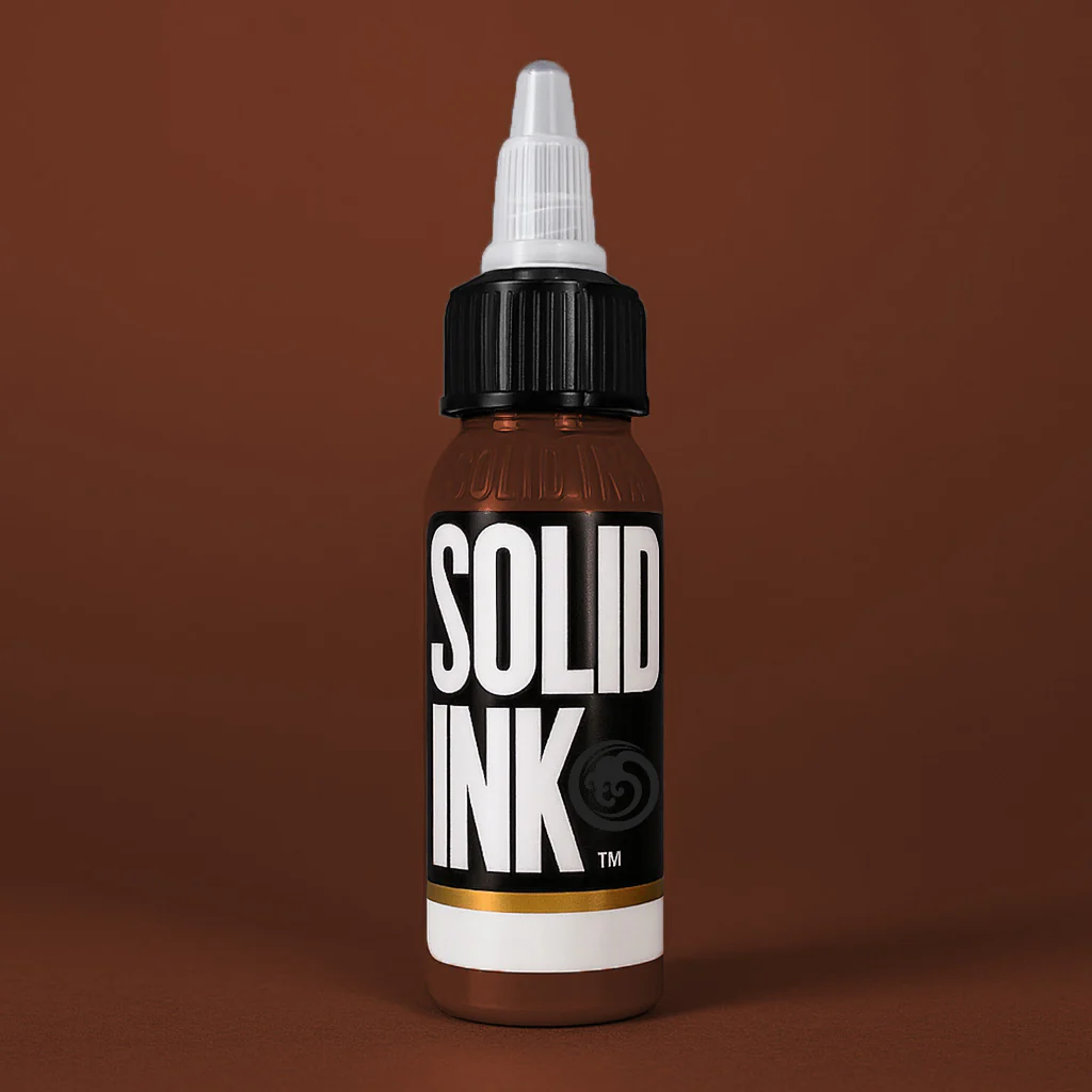 Solid Ink Brown Tattoo Ink