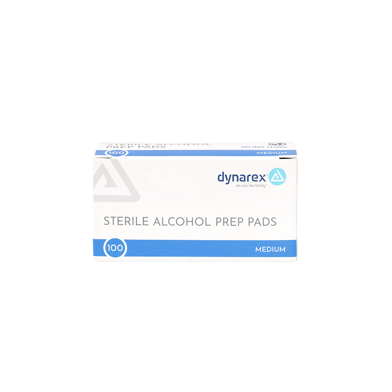 Dynarex Medium Alcohol Prep Pads