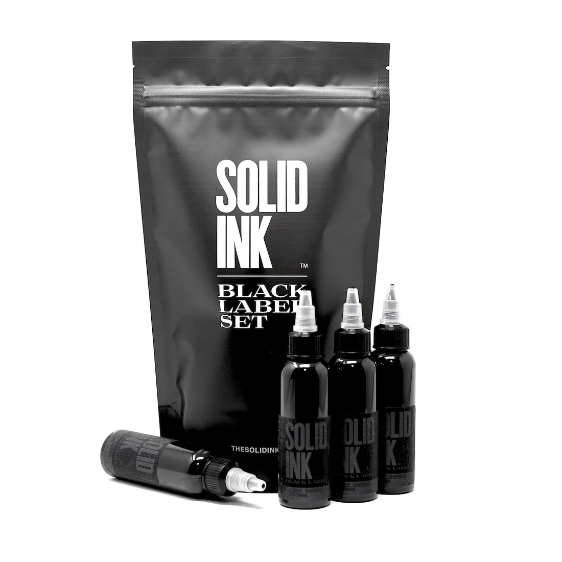 Solid Ink Black Label Grey Wash Set - 4oz