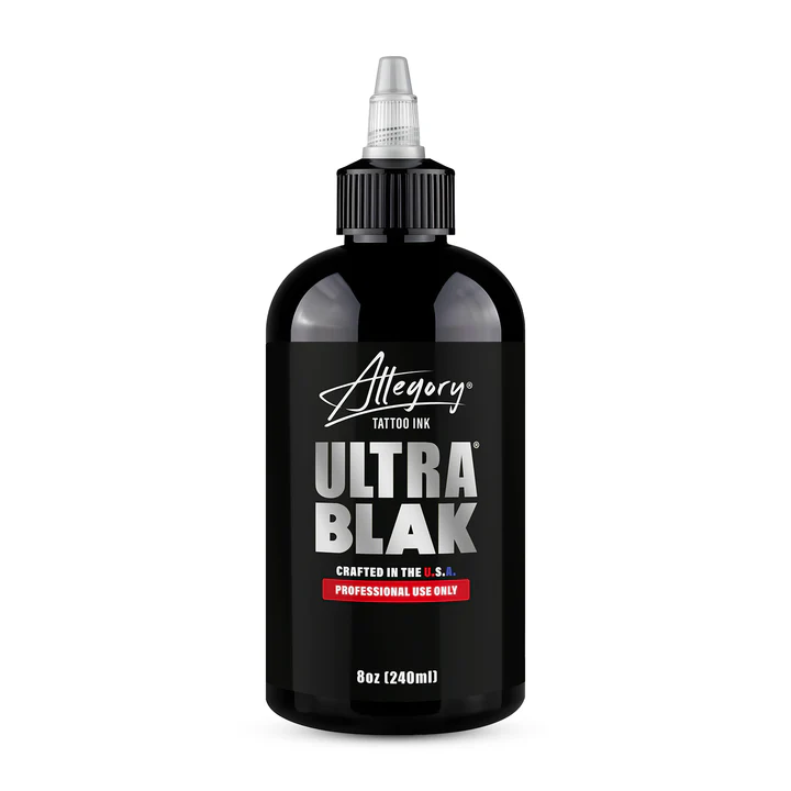 Allegory Tattoo Ink ULTRA BLAK 8oz
