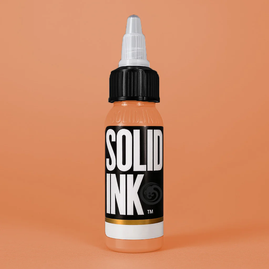 Solid Ink Peach Orange Tattoo Ink