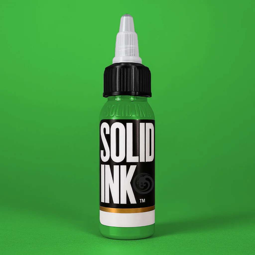 Solid Ink Light Green Tattoo Ink
