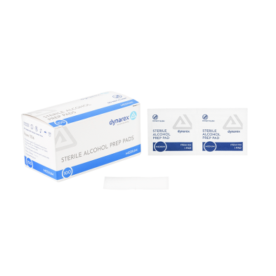Dynarex Medium Alcohol Prep Pads