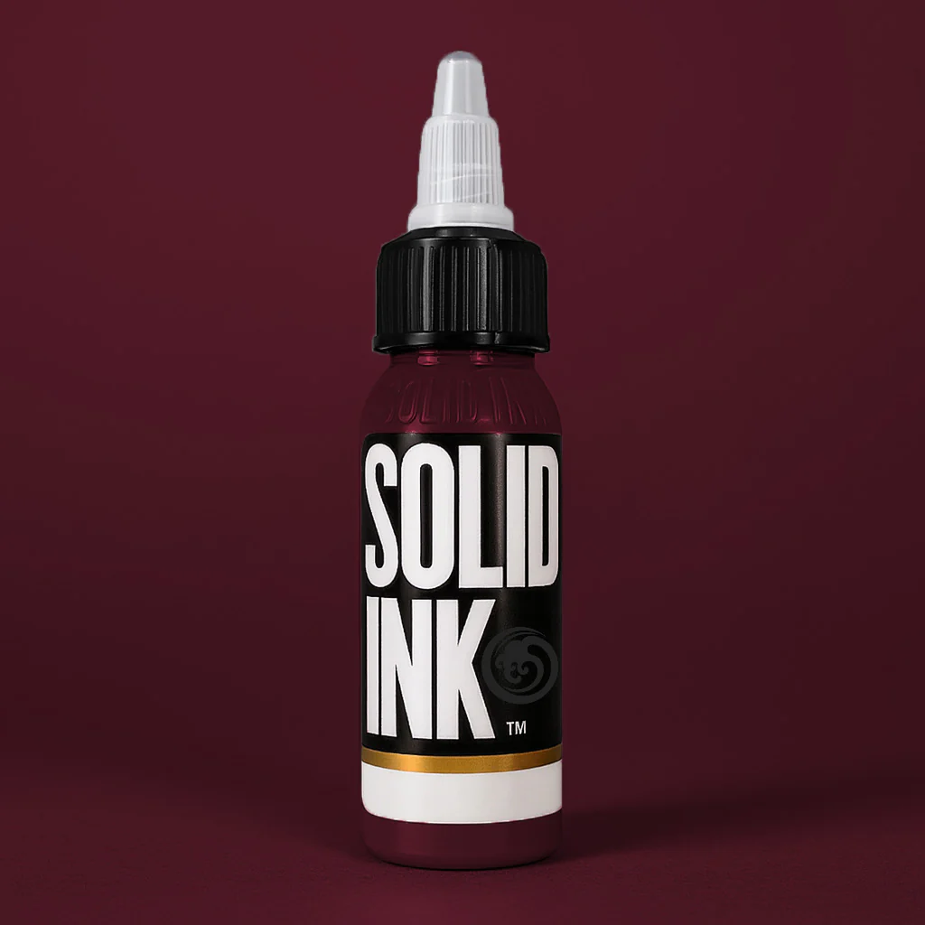 Solid Ink Bordeaux Tattoo Ink
