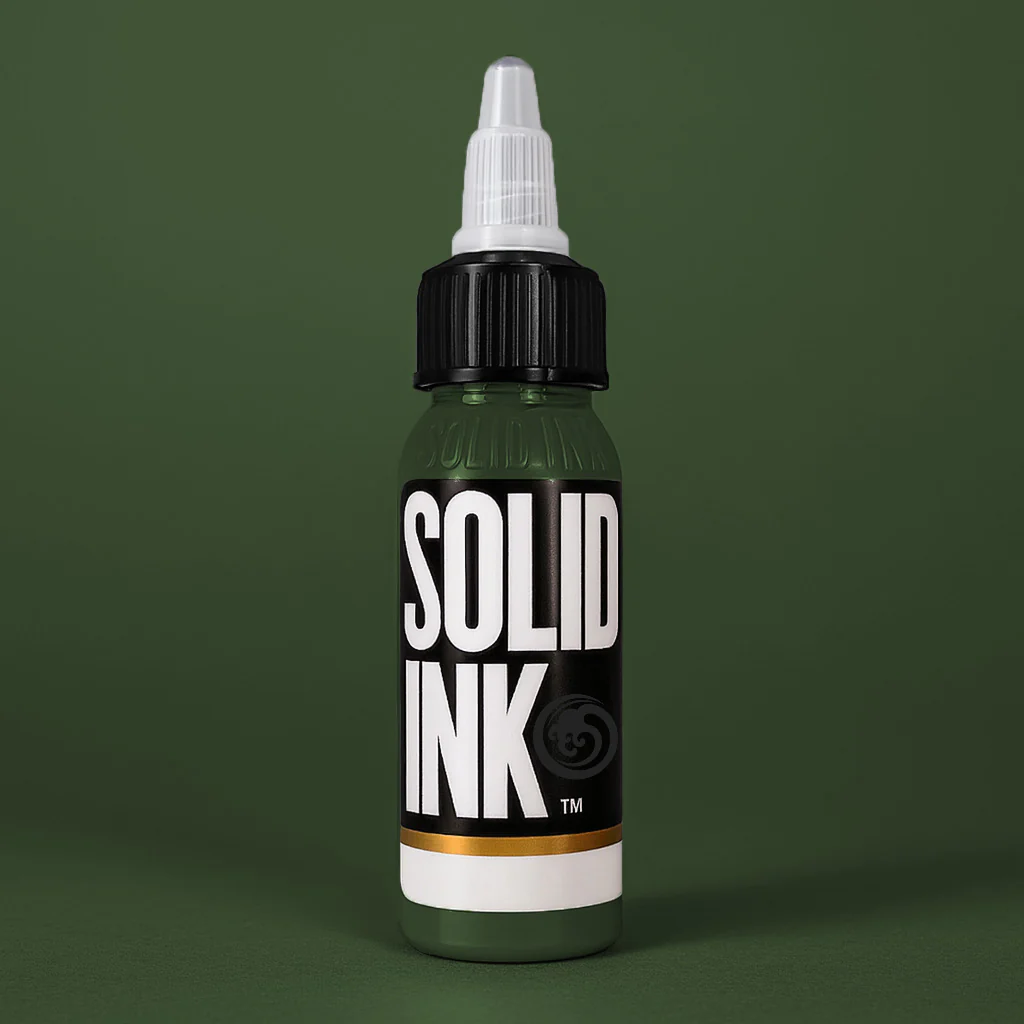 Solid Ink Olive Tattoo Ink