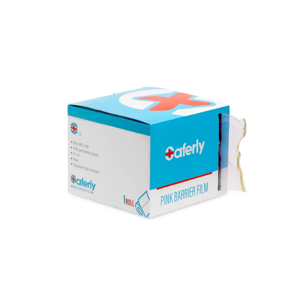 Saferly Black Barrier Film 4"x6"