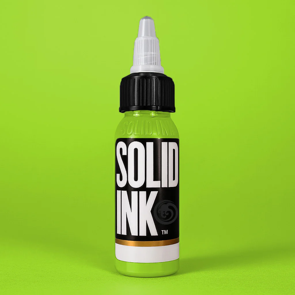 Solid Ink Lime Tattoo Ink