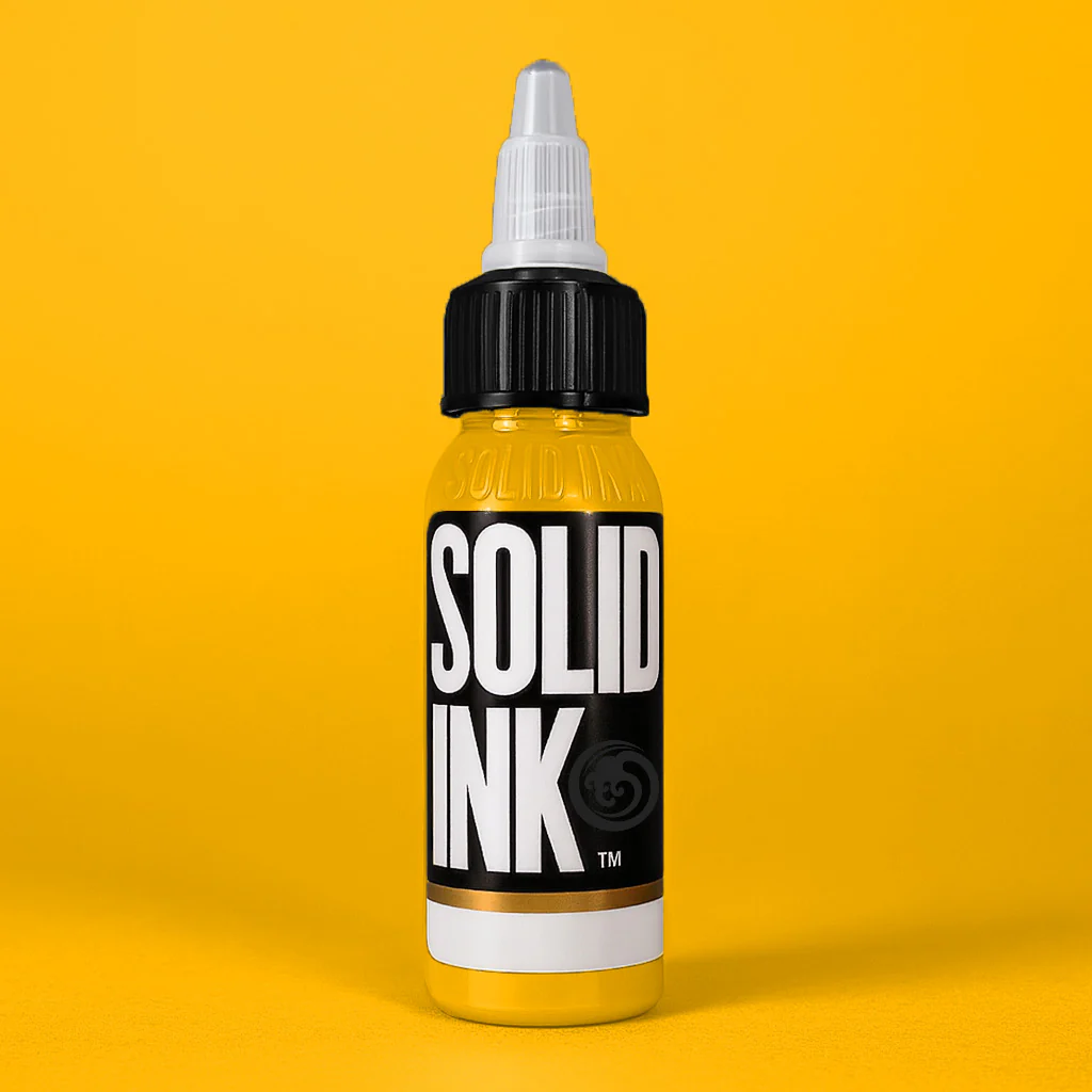 Solid Ink El Dorado Yellow Tattoo Ink - 4oz