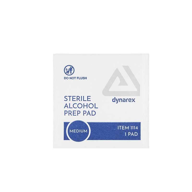 Dynarex Medium Alcohol Prep Pads