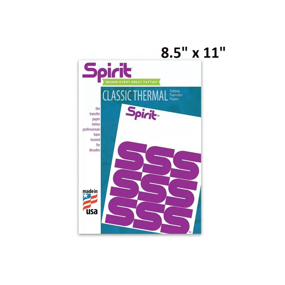 Spirit Original Tattoo Thermal Image Copier Paper  — 100 Sheets
